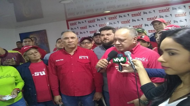 Diosdado Cabello: La meta es llegar a 9 millones de militantes carnetizados en el PSUV