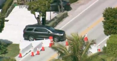 Policía de Florida dispara contra vehículo que giró en un punto de control frente a residencia de Trump