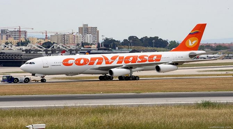 Conviasa reincorporará en línea de vuelo a Airbus 340-200 a partir de febrero