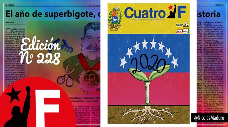 Edición N° 228 del periódico Cuatro F ofrece balance de las adversidades y victorias del 2019