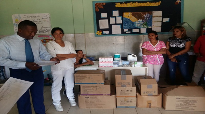 Dotan con insumos médicos a hospitales de Nueva Esparta
