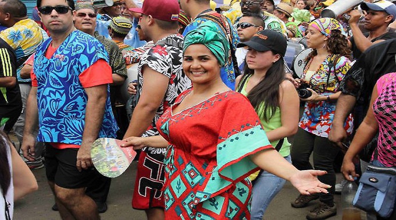 En Bolívar recibieron el 2020 con el tradicional Grito de Carnaval