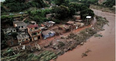 Declaran tres días de luto en Minas Gerais Brasil por víctimas de "lluvias históricas"