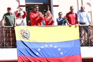 Marcha Internacional Antiimperialista para conmemorar los 62 años de la caída de la dictadura de Marcos Pérez Jiménez