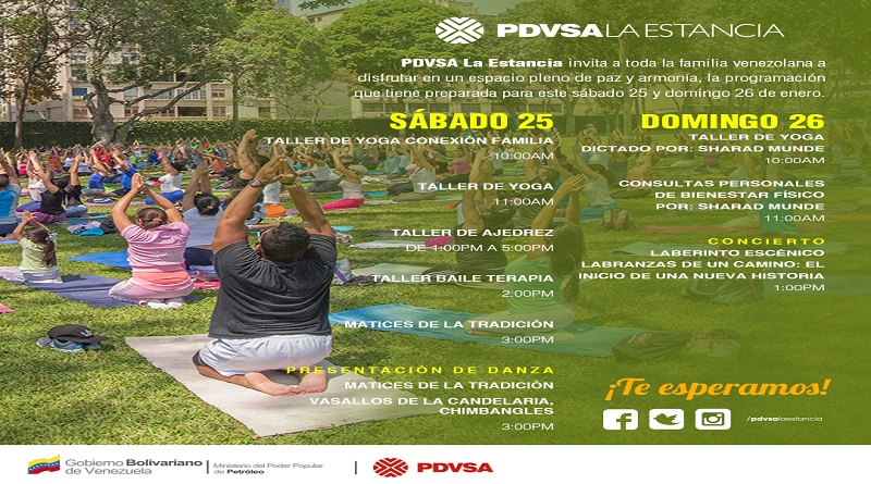 PDVSA La Estancia se llena de color al ritmo de los bailes tradicionales venezolanos