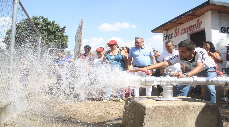 Mas de 1.200 Familias beneficiadas con reactivación de Pozo Residencias Santa Cruz