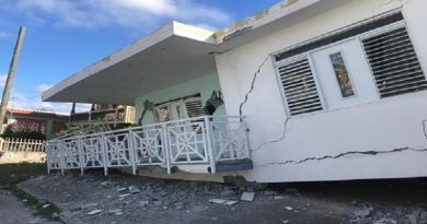 Graves destrozos dejan sismo de 5.8 en Puerto Rico