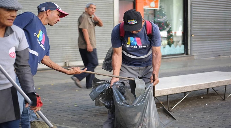 Desplegada jornada de recolección de desechos sólidos en El Valle y El Cementerio
