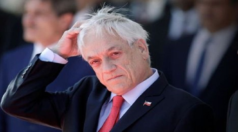 Desaprobación de Sebatián Piñera alcanza el 82 por ciento en Chile