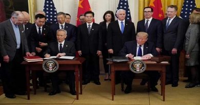 EE.UU. y China firman pacto comercial limitado para frenar guerra arancelaria de Trump