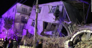 Reportan este sábado sismo en Turquía de magnitud 5,1