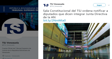 Sala Constitucional del TSJ solicitó a Directiva AN informe certificado sobre elección del 5-E
