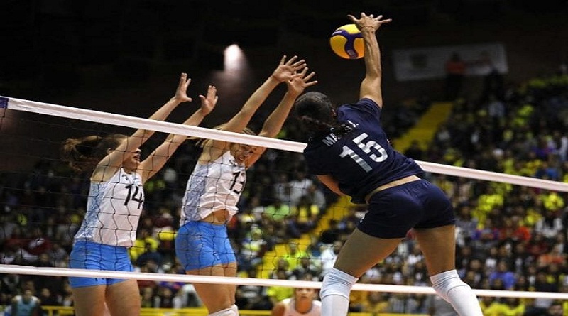 Selección femenina de voleibol se despidió con triunfo del Preolímpico de Colombia