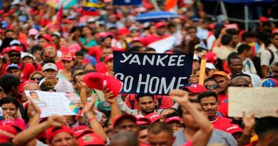 Pueblo venezolano y delegados internacionales toman Caracas en gran marcha antiimperialista este jueves 23 de enero