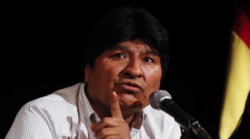 Evo Morales: en Bolivia actualmente esta gobernando el Estados Unidos