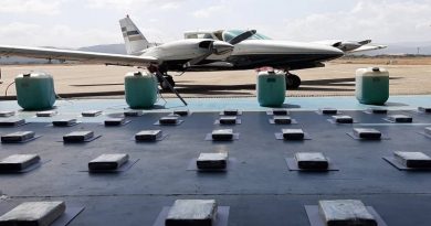 FANB intercepta aeronave con 430 panelas de cocaína procedente de Colombia