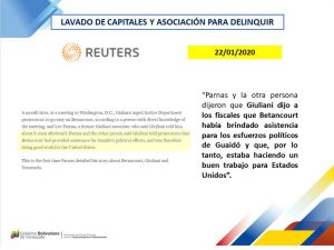 Develado financiamiento del corrupto Betancourt López a Juan Guaidó