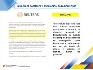 Develado financiamiento del corrupto Betancourt López a Juan Guaidó
