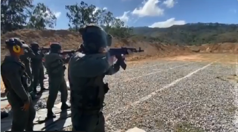 Personal profesional del Ministerio de la Defensa realizó adiestramiento en tiro de fusil