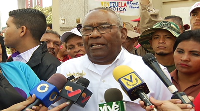 Aristóbulo Istúriz: Hoy el pueblo venezolano está reafirmando la vocación democrática