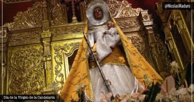 Venezuela celebra Día de Nuestra Señora de la Candelaria