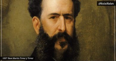 Pueblo venezolano rememora natalicio del pintor caraqueño Martín Tovar y Tovar