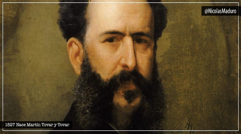 Pueblo venezolano rememora natalicio del pintor caraqueño Martín Tovar y Tovar