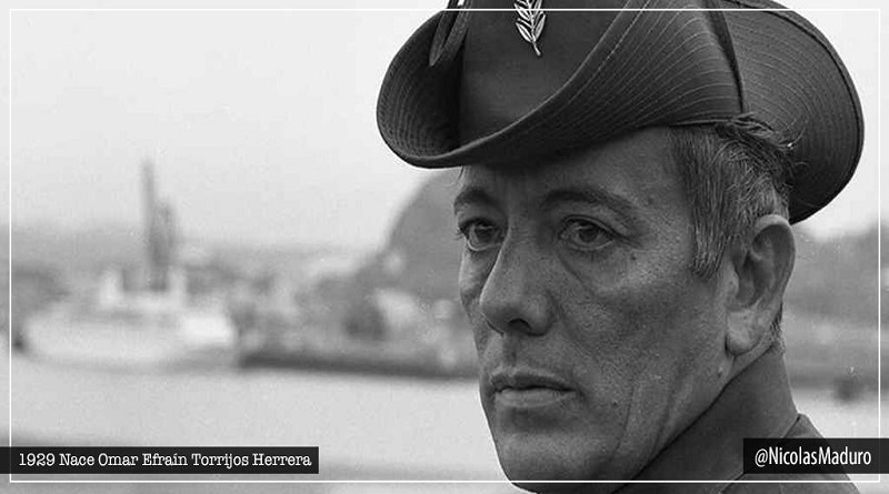 Venezuela recuerda 91 años del natalicio del General panameño Omar Torrijos