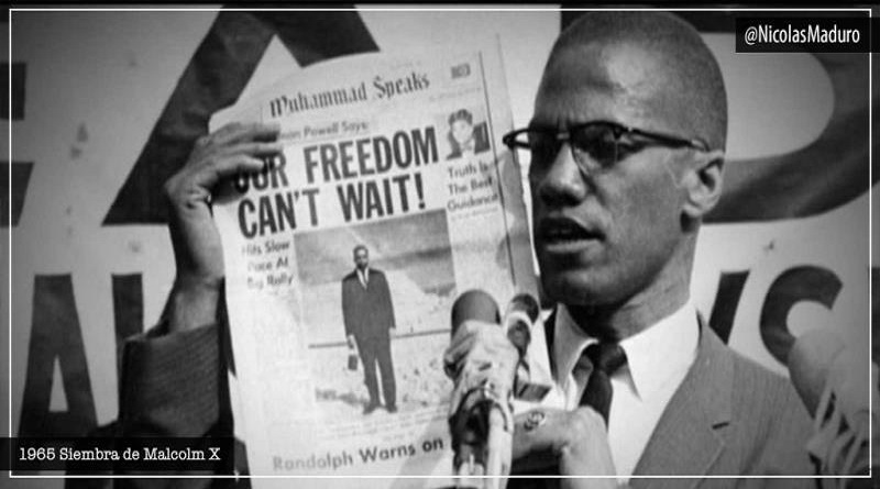 Venezuela rememora 55 años del asesinato del revolucionario, Malcolm X. Líder