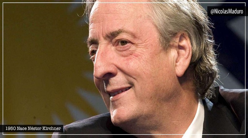 Pueblo venezolano conmemora 70 años del natalicio de Néstor Kirchner