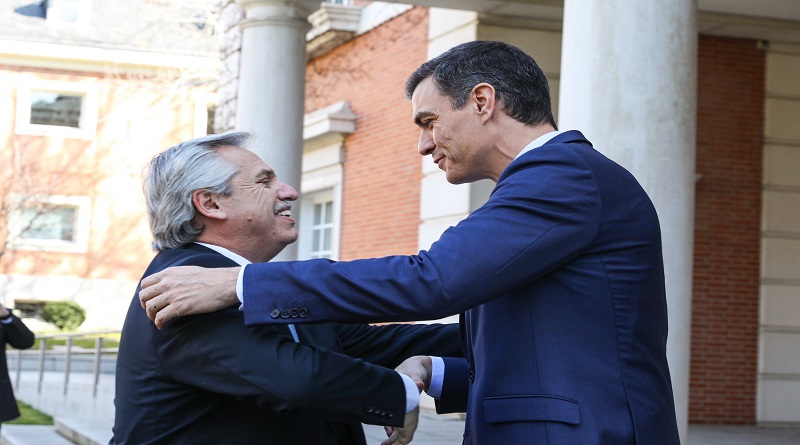 Alberto Fernández: España respalda a Argentina para que pueda "ponerse de pie"