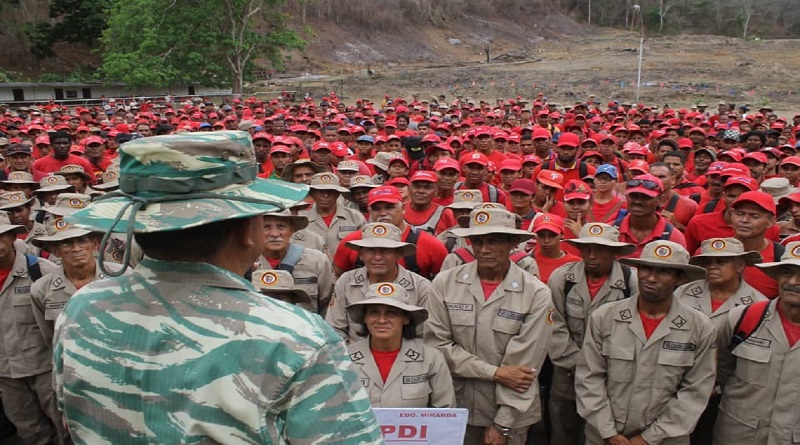 Miliciana bolivariana de Guarenas-Guatire participará en ejercicio militar Escudo Bolivariano 2020