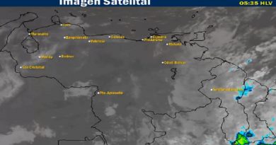 Vientos favorecen la formación de nubosidad originando lluvias en algunos estados del país