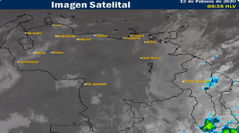 Vientos favorecen la formación de nubosidad originando lluvias en algunos estados del país