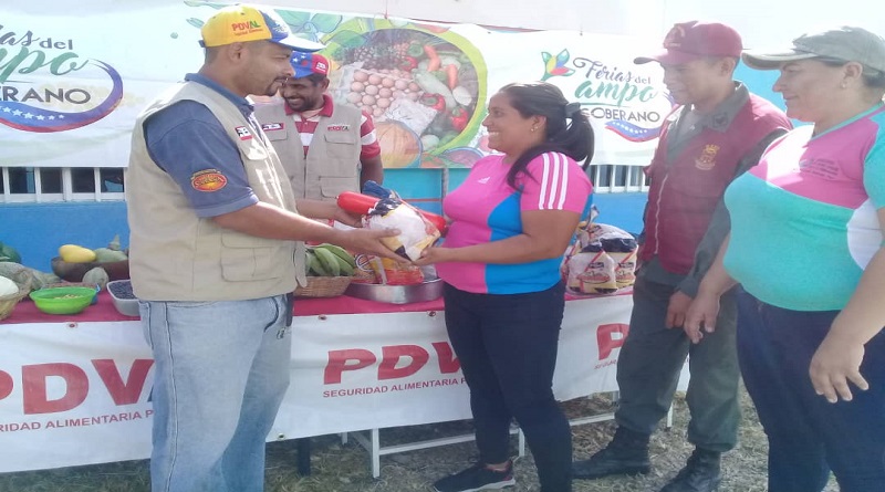 Feria del Campo Soberano beneficia familias en Yaracuy