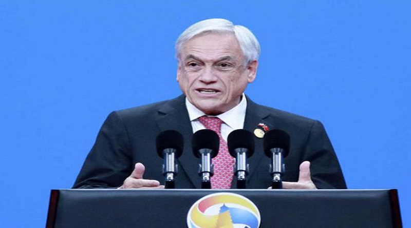 Chilenos protestan contra Sebastian Piñera en Festival Viña del Mar 2020
