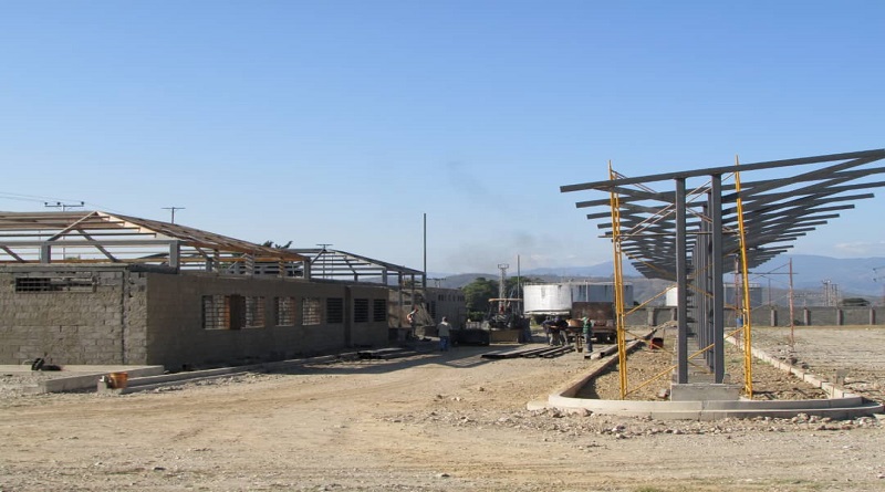 Reportan avances en construcción del terminal de pasajeros Santa Lucía en Yaracuy