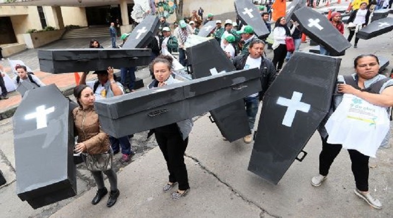 Otros dos líderes sociales son asesinados en norte de Colombia