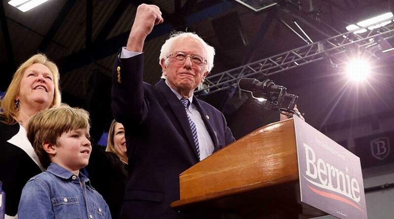 Demócrata Bernie Sanders gana primarias de New Hampshire en EE.UU.