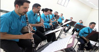 Banda Marcial Caracas ofrecerá este 14FEB concierto para enamorados