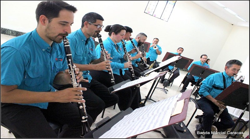Banda Marcial Caracas ofrecerá este 14FEB concierto para enamorados