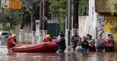 Al menos 4 muertos por intensas lluvias en Sao Paulo, Brasil