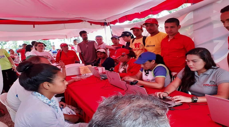 Continúa despliegue de jornadas de carnetización del PSUV rumbo a los 9 millones de militantes