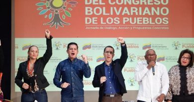 Congreso Bolivariano de los Pueblos difundirá argumentos de Venezuela en demanda contra EE.UU. en La Haya