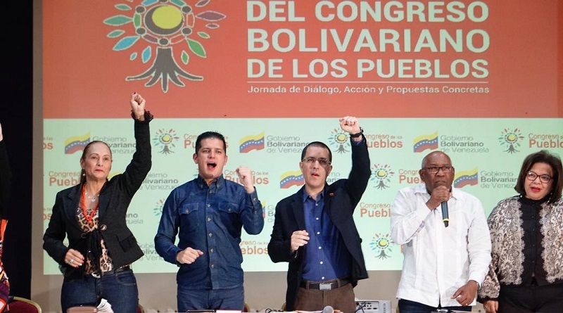 Congreso Bolivariano de los Pueblos difundirá argumentos de Venezuela en demanda contra EE.UU. en La Haya