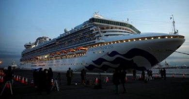 Evacuan pasajeros del crucero Diamond Princess infectados por coronavirus