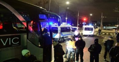 Desmantelan campamentos de refugiados en Francia