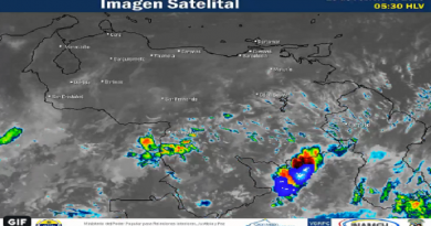 Inameh pronostica áreas de nubosidad en Amazonas y sur de Bolívar