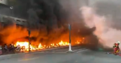Francia | Gran incendio afecta la estación de trenes de París