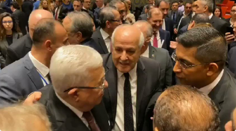 Venezuela reitera apoyo al presidente Abbas y al pueblo de Palestina